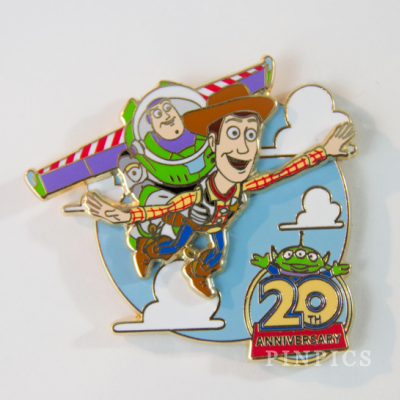 DLR - WDW - Buzz and Woody Flying - Toy Story 20th Anniversary