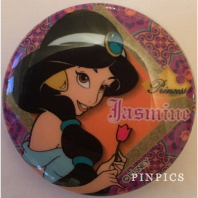 JDS - Jasmine with Rose - Countdown 2000 - Button 