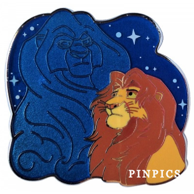 Simba and Mufasa - Lion King - 25th Anniversary