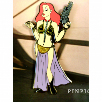 Unauthorized - Jessica Rabbit as Slave Princess Leia from Star Wars
