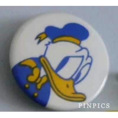 Button - Donald Duck Upset