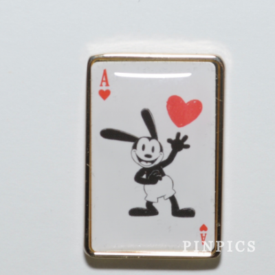 JDS - Oswald the Lucky Rabbit - Ace - Playing Cards - From a 4 Pin Set