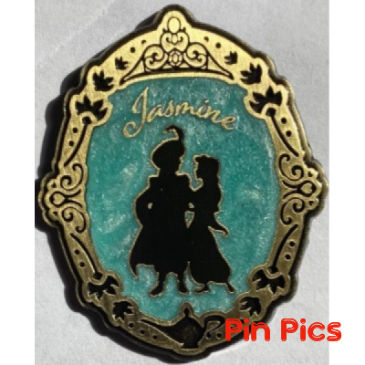 Monogram - Jasmine - Antique Princess Locket 