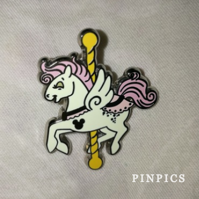 SDR - White Pegasus - Fantasia Carousel - Hidden Mickey