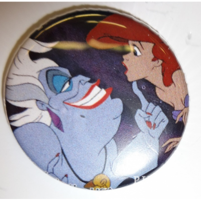 Button - Ursula Chucking Ariel's Chin 
