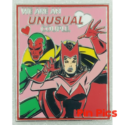 Scarlet Witch and Vision - We Are An Unusual Couple - Valentines Assemble - Marvel - Mystery