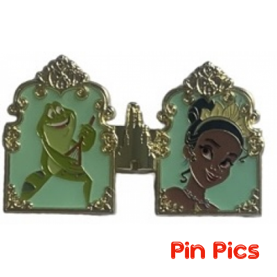 HKDL - Tiana and Naveen Set - Princess Castle - Pin Trading Carnival 