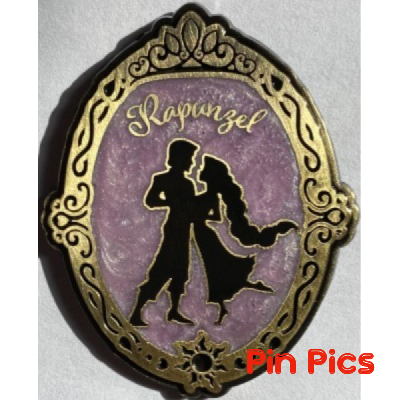 Monogram - Rapunzel - Antique Princess Locket 