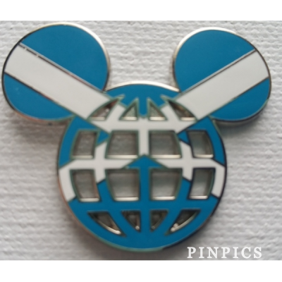 Mickey Icon Scotland  Flag Lattice Pin