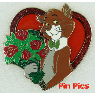 WDI - O'Malley - Bouquet of Roses - St Valentine's Day - Red Heart - Aristocats
