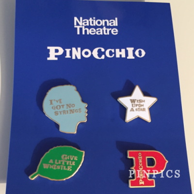 UK - National Theatre Pinocchio Pin Set