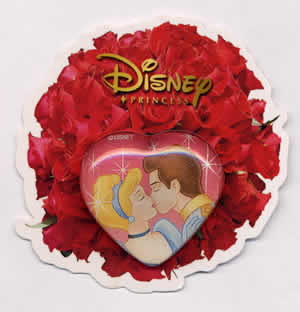M&P - Cinderella and Prince Charming - Royal Kiss - Heart - Dome - Valentine