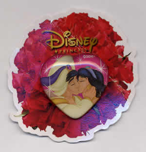 M&P - Jasmine and Aladdin - Royal Kiss - Heart - Dome - Valentine