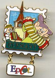 EPCOT Stamp Pin Series #4 - Germany (Dopey)