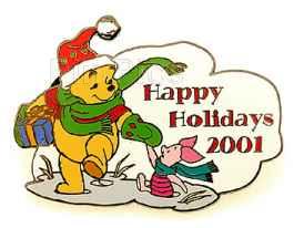 Disney Auctions - Winnie the Pooh Holiday ( Pooh and Piglet )