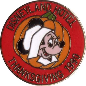 Disneyland Hotel - Thanksgiving 1990 (Pilgrim Minnie)