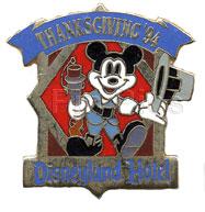 Disneyland Hotel Thanksgiving 1994 (Mickey)