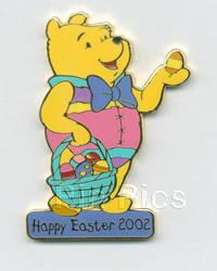 Happy Easter 2002 - Pooh Easter Egg