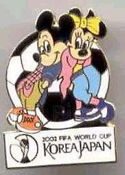 Mickey and Minnie 2002 FIFA World Cup Korea Japan