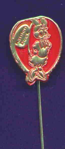 Daisy Duck Stick Pin Red