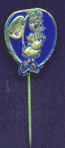 Daisy Duck Stick Pin Blue