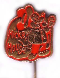 Stick Pin - Mickey Mouse (Red)