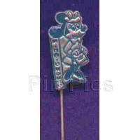 Minnie Mouse Stick Pin Green