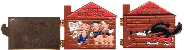 M&P - Big Bad Wolf - The Three Little Pigs 1933 - Hinged - History of Art 2002
