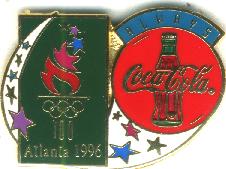 1996 Atlanta flame Coca Cola