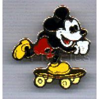 Mickey Skateboarding (yesteryear)