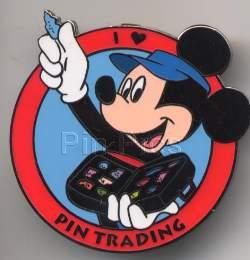 Converted - I Love Pin Trading (Mickey)