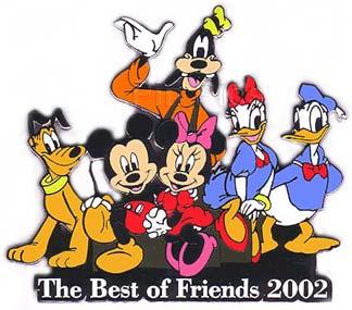 Disney Auctions - The Best of Friends 2002 (FAB 6)