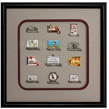 WDW - Animal Kingdom - AP - Chester & Hester's Pin-O-Rama Event - Countdown to 100 Years of Magic Framed Pin Set