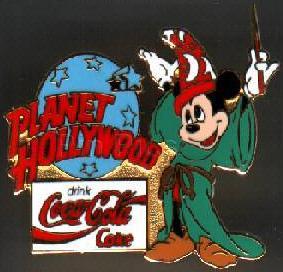 Planet Hollywood Mickey & Coke