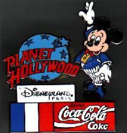 Planet Hollywood DLP Coke Blue Tuxedo Mickey
