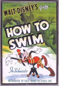 DIS - Goofy - 12 Months of Magic - Movie Poster How to Swim