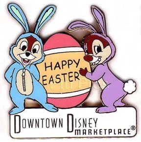 WDW - Chip & Dale - Downtown Disney Marketplace - Easter Character Hunt 2002