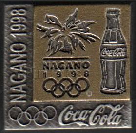 Nagano 1998 Coca Cola Logo