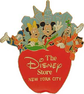 DIS - Mickey, Minnie, Donald, Pluto and Goofy - Apple - New York City