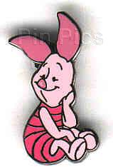 DLR GWP Pooh 100 Acres Woods Map Pin - Piglet