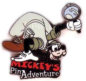 WDW - Goofy - Animal Kingdom - Chester & Hester's Pin-O-Rama Event Mickey's Pin Adventure