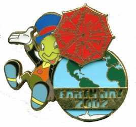 WDW - Jiminy Cricket - Umbrella - Earth Day 2002