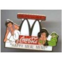 Bootleg - Happy Meal McDonald's & Coca Cola - Aladdin