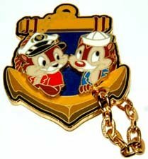 Disney Cruise Pin Event - Sprucing Up The Ship (Sailors Chip & Dale) Dangle