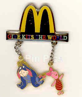Bootleg - McDonalds 'Give Kits the World' Eeyore and Piglet