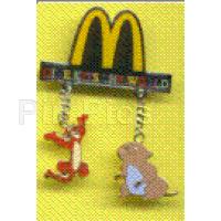 Bootleg - McDonalds 'Give Kits the World' Tigger and Gopher Dangle