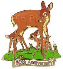 Disney Auctions -Bambi, Faline and Mother (Silver)