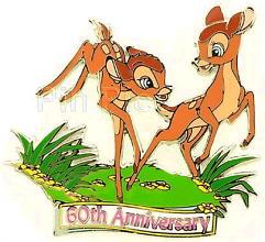 Disney Auctions - Bambi and Faline (Silver Prototype)