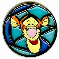 UK - Stained Glass Circle (Tigger)
