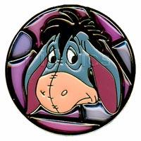 UK - Stained Glass Circle (Eeyore)